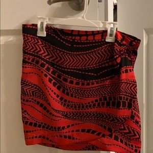 Bebe wrap skirt